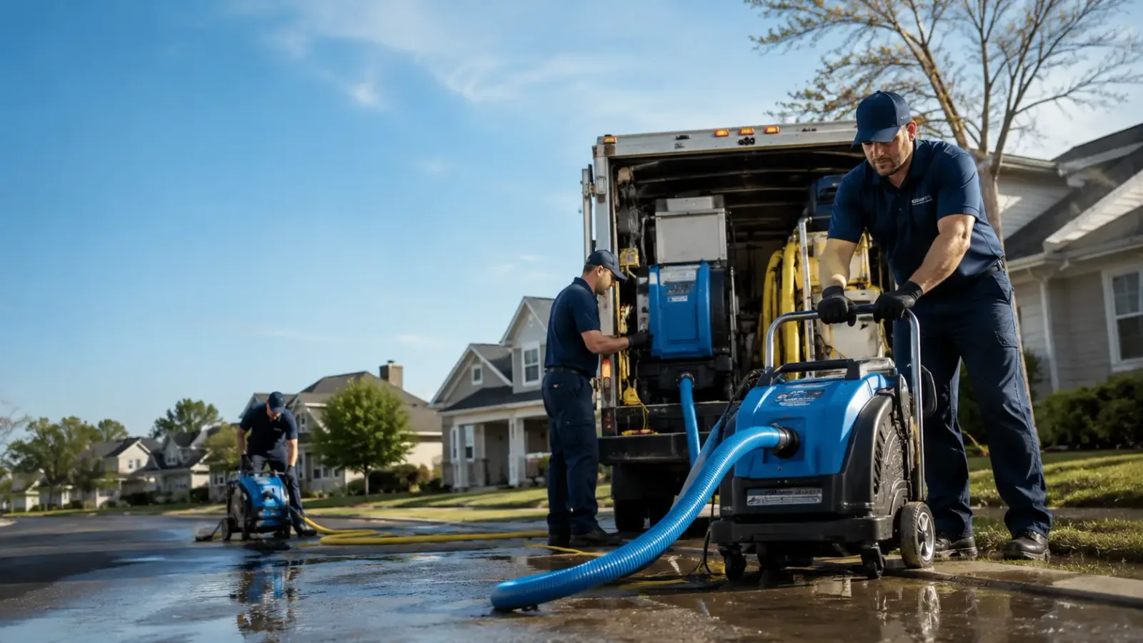 Flood Damage Cleanup in New Paris, PA